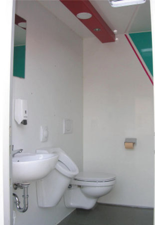 VIP-Toilettenwagen Airline klein