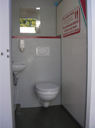 VIP-Toilettenwagen Airline mittel
